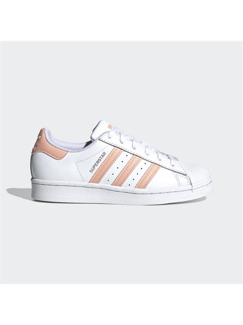 Adidas rose gold and white shoes online